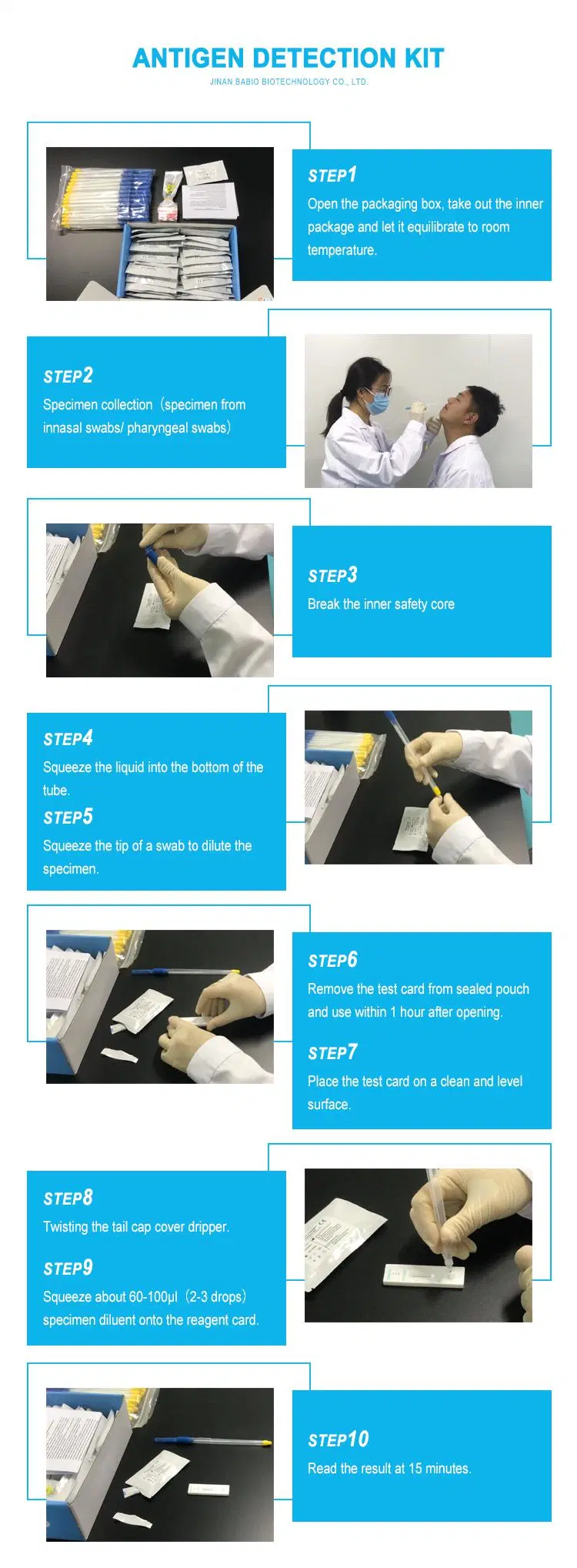 Antigen Rapid Test Kit Hot Sell Product-2020